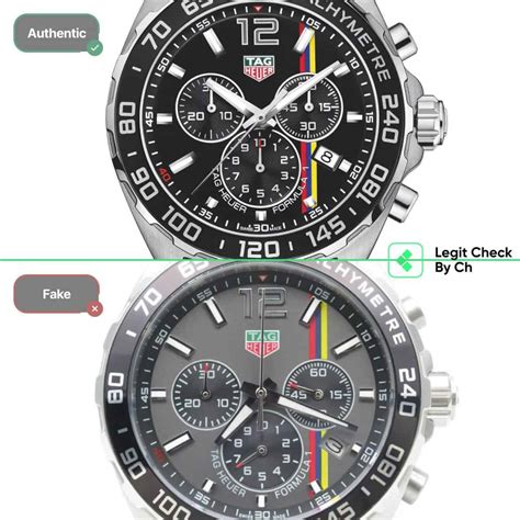 identify fake tag heuer watch